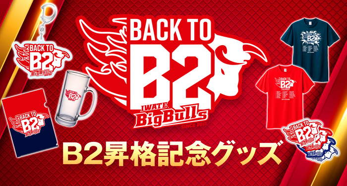 GOODS】B2昇格記念グッズ発売！ | 岩手ビッグブルズ